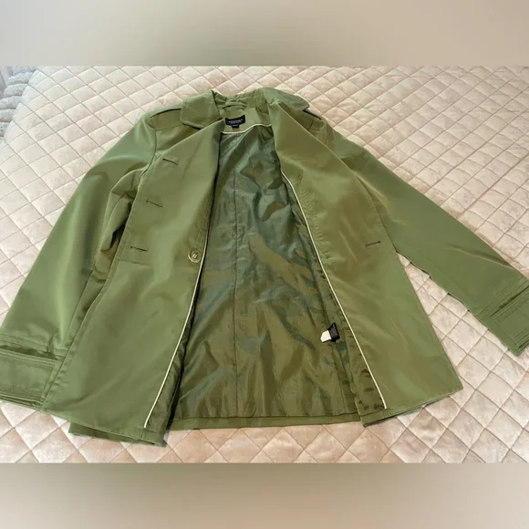 Sonoma Olive Green Double-Breasted Jacket - Picture 3 of 4